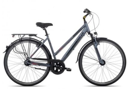 Adler Verona Nexus Trapez 45 cm | grey black red | 28 Zoll | Markenräder & Zubehör günstig kaufen | Lucky Bike