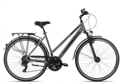 Adler Verona Trapez 50 cm | khakigrey black orange matt | 28 Zoll | Markenräder & Zubehör günstig kaufen | Lucky Bike