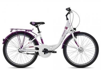 Almrausch GLÜCK 3 24 Nexus 34 cm | white violet | 24 Zoll | Markenräder & Zubehör günstig kaufen | Lucky Bike