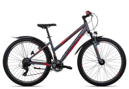 Ciclista Adventure 27.5 Trapez 38 cm | grey black red | 27.5 Zoll | Markenräder & Zubehör günstig kaufen | Lucky Bike