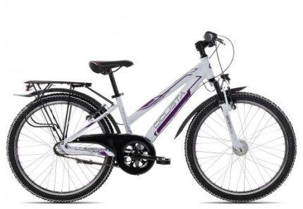 Ciclista Adventure 3 24 Trapez 34 cm | white violet grey | 24 Zoll | Markenräder & Zubehör günstig kaufen | Lucky Bike